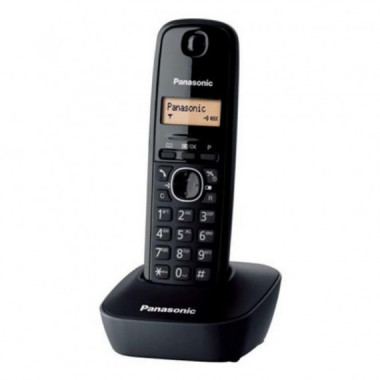 Tel&eacute;fono Inal&aacute;mbrico DECT Panasonic KX-TG1611SPH Negro