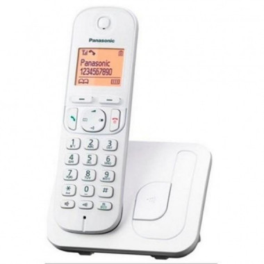 Tel&eacute;fono Inal&aacute;mbrico DECT Panasonic KX-TGC210SP Blanco