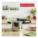 Olla a Presión TEFAL Clipsominut' Perfect P2580701 6L