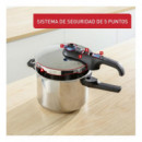 Olla a Presión TEFAL Clipsominut' Perfect P2580701 6L