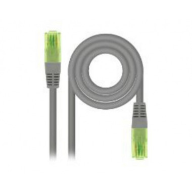 Nanocable RJ45 UTP Cat.6 5m Gris (10.20.1405)