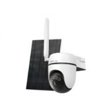 C&aacute;mara IP TP-Link 2K Solar Exterior 4G Blanca (TAPO C615G KIT)