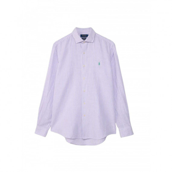POLO RALPH LAUREN - WOVEN-SPORT SHIRT-SHIRT - 7232C LAVENDER WHITE - 710B16700003/7232C LAVENDER WHITE