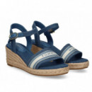 TOMMY HILFIGER - MID WEDGE ESPAD WEBBING - 1CD - F|FW0FW09230/1CD
