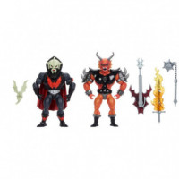 Masters Of The Universe X Stranger Things Origins Pack de 2 Figuras Hordak & Hellfire-man 14 Cm  MATTEL