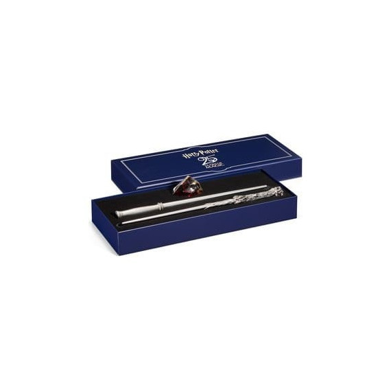Set 25 Aniversario Varitas y Piedra Filosofal Harry Potter  NOBLE COLLECTION
