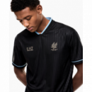 Camiseta Soccer EA7 Emporio Armani negra