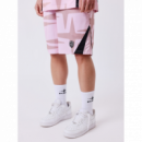Bermuda ProjectXParis estampado rosa