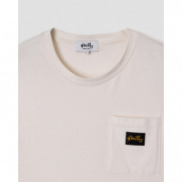 Camisetas Hombre Camiseta STAN RAY Patch Pocket White