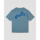 Camisetas Hombre Camiseta STAN RAY Og Brittany Blue