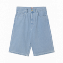 Vaqueros Hombre Bermudas STAN RAY Wide 5 Ice Stone Denim