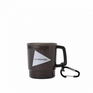 Goods Taza AND WANDER Logo PP Black