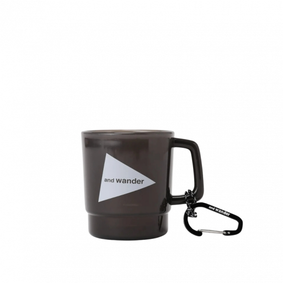 Goods Taza AND WANDER Logo PP Black