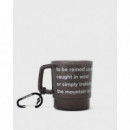 Goods Taza AND WANDER Logo PP Black