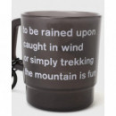 Goods Taza AND WANDER Logo PP Black