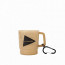 Goods Taza AND WANDER Logo PP Beige