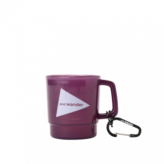 Goods Taza AND WANDER Logo PP Purple