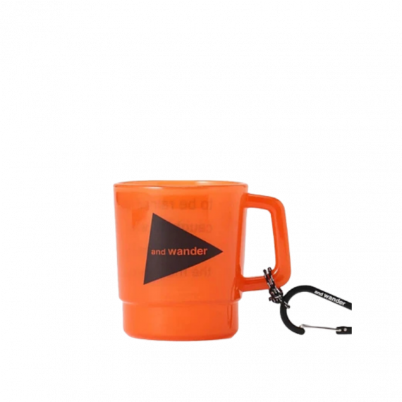Goods Taza AND WANDER Logo PP Orange