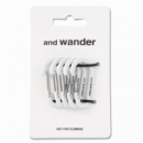 Goods Set de Mini Mosquetones AND WANDER White