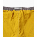 Bermudas AND WANDER X Gramicci Brushed Nylon Shorts Yellow