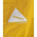 Bermudas AND WANDER X Gramicci Brushed Nylon Shorts Yellow
