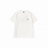 Camisetas Hombre Camiseta AND WANDER X Gramicci Backprint S/s White