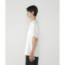 Camisetas Hombre Camiseta AND WANDER x GRAMICCI Backprint S/S White