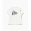 Camisetas Hombre Camiseta AND WANDER x GRAMICCI Backprint S/S White