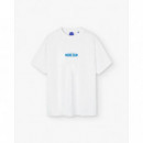 Camisetas Hombre Camiseta WE ARE NOT FRIENDS Jimbocho White