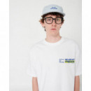 Camisetas Hombre Camiseta WE ARE NOT FRIENDS Embrace Friends Boxy White