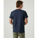 SCOTTA 1985 Camisas Camiseta Scotta Classic Organic Marino