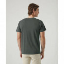 SCOTTA 1985 Camisas Camiseta Scotta Classic Organic Gris Oscuro