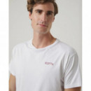 SCOTTA 1985 Camisas Camiseta Scotta Ikat Moto Blanco