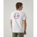 SCOTTA 1985 Camisas Camiseta Scotta Ikat Moto Blanco