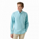 SCOTTA 1985 Camisas Camisa Scotta Oxford Turquesa