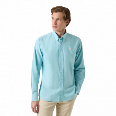 SCOTTA 1985 Camisas Camisa Scotta Oxford Turquesa