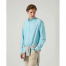 SCOTTA 1985 Camisas Camisa Scotta Oxford Turquesa