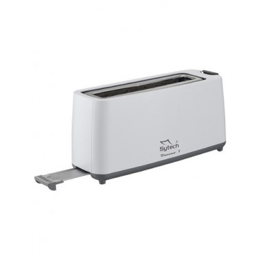 SYTECH Tostadora de Pan Electrica SY-TS50 Ranural XXL Funcion Descongelacion 900W