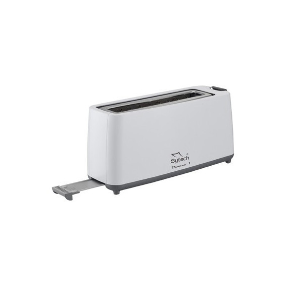 SYTECH Tostadora de Pan Electrica SY-TS50 Ranural XXL Funcion Descongelacion 900W