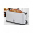 SYTECH Tostadora de Pan Electrica SY-TS50 Ranural XXL Funcion Descongelacion 900W