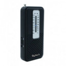 SYTECH Radio de Bolsillo Analogica AM/FM SY-1674 Negra