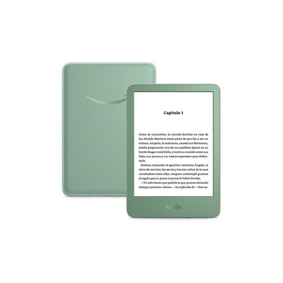 KINDLE Libro Electronico 11GEN Verde Matcha  6", WIFI,16GB,TACTIL,CON Luz Integrada, USB C