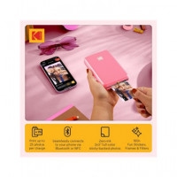 KODAK Impresora Fotografia Instantanea Step Rosa