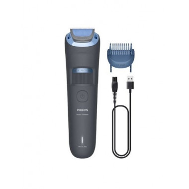 PHILIPS Afeitadora Recortadora de Barba Series 3000 BT3617/15 Recargable