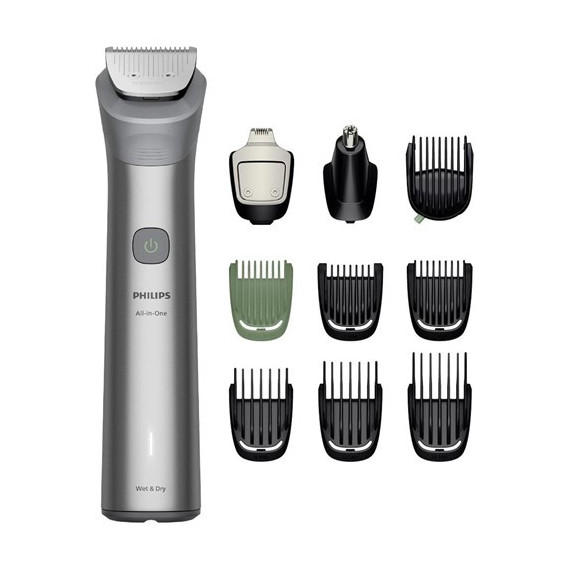 PHILIPS Afeitadora 10 En1 All In One MG5921/15 Cuerpo/Cara/Pelo Recargable Series 5000