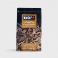 Astillas de Madera de Manzano 0,7 Kg Chips para Ahumado Bbq  Weber®  WEBER