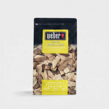 Astillas de Madera de Manzano 0,7 kg Chips para Ahumado BBQ Weber&reg;