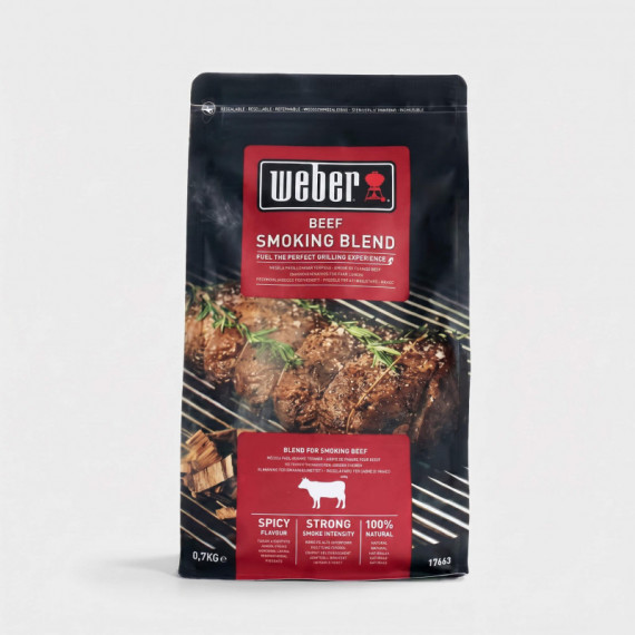 Mezcla para Ahumar Carne de Vacuno 0,7 kg Chips BBQ Weber®