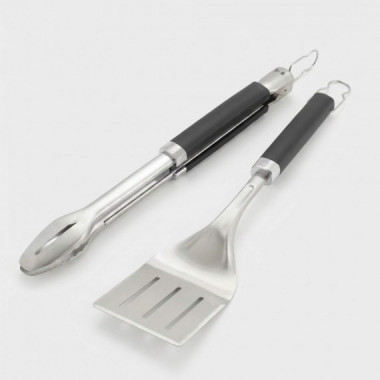 Juego de pinzas y esp&aacute;tula Precisi&oacute;n Weber&reg;