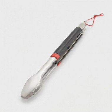 Pinzas de barbacoa de acero inoxidable con sistema de bloqueo y mango ergon&oacute;mico antideslizante Weber&reg;